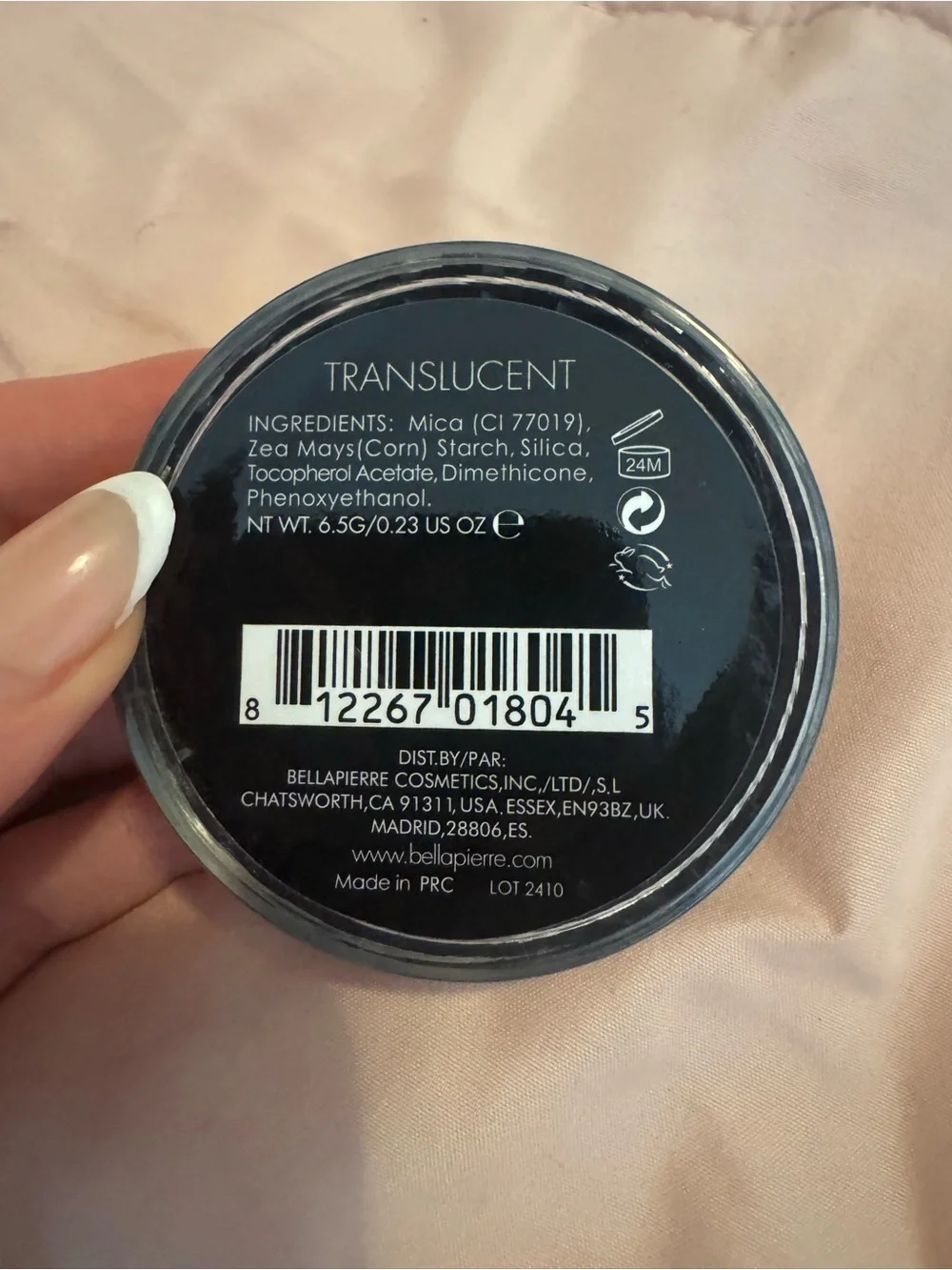 Bellápierre HD Finishing Powder High-Definition Translucent